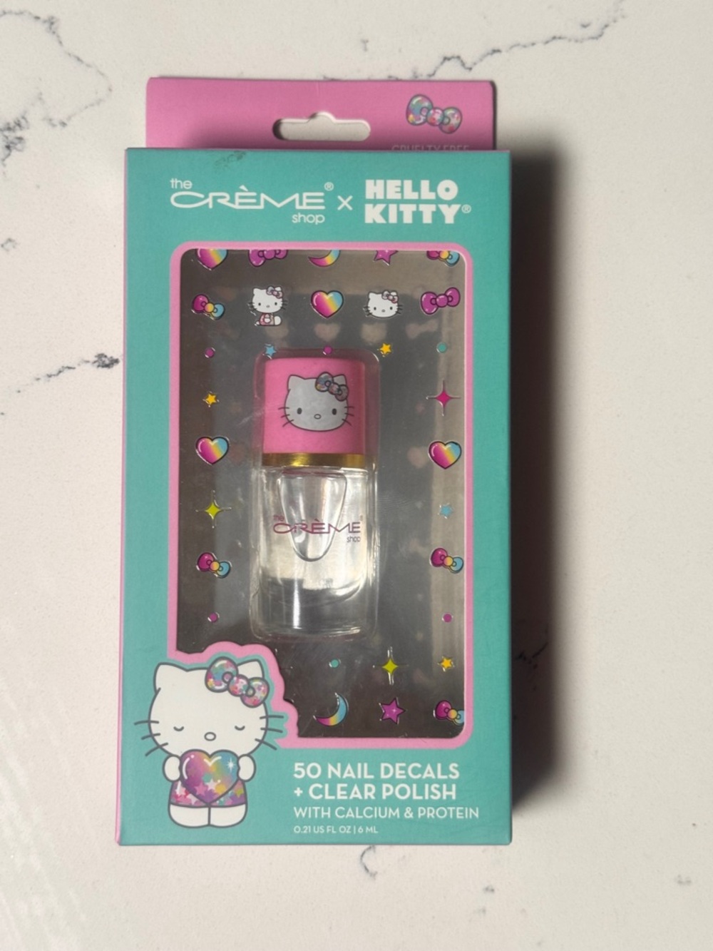 The Crème Shop x Hello Kitty Polish and Decal Set